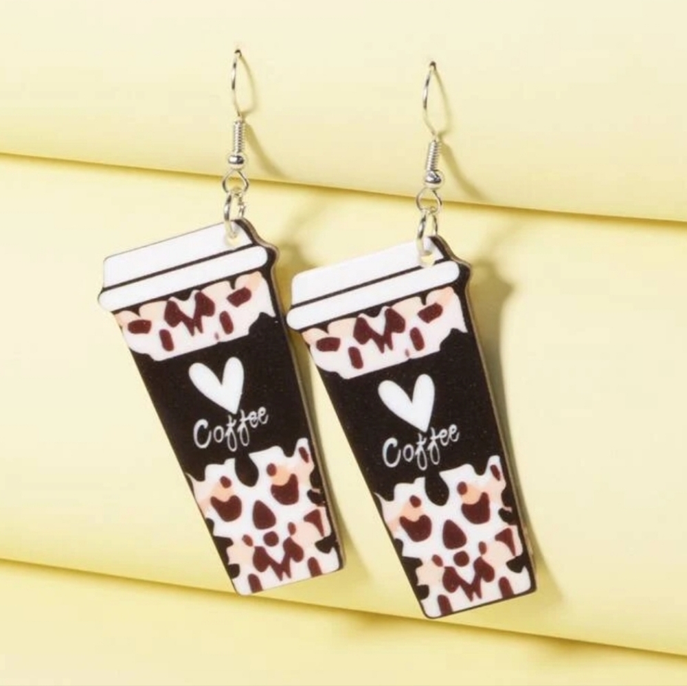 Coffee Cup Earrings